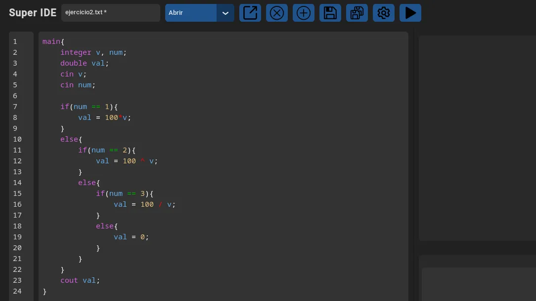 Tiny Compiler + IDE